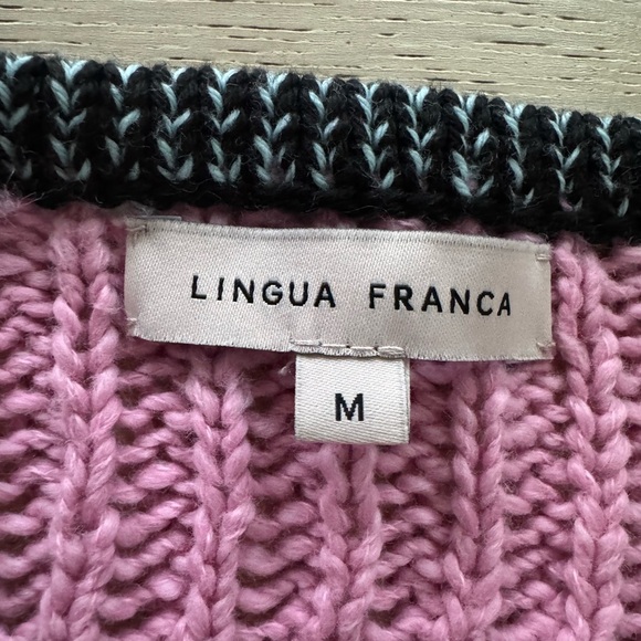 NEW LINGUA FRANCA ashby stitch top in taffy multi - Picture 10 of 11